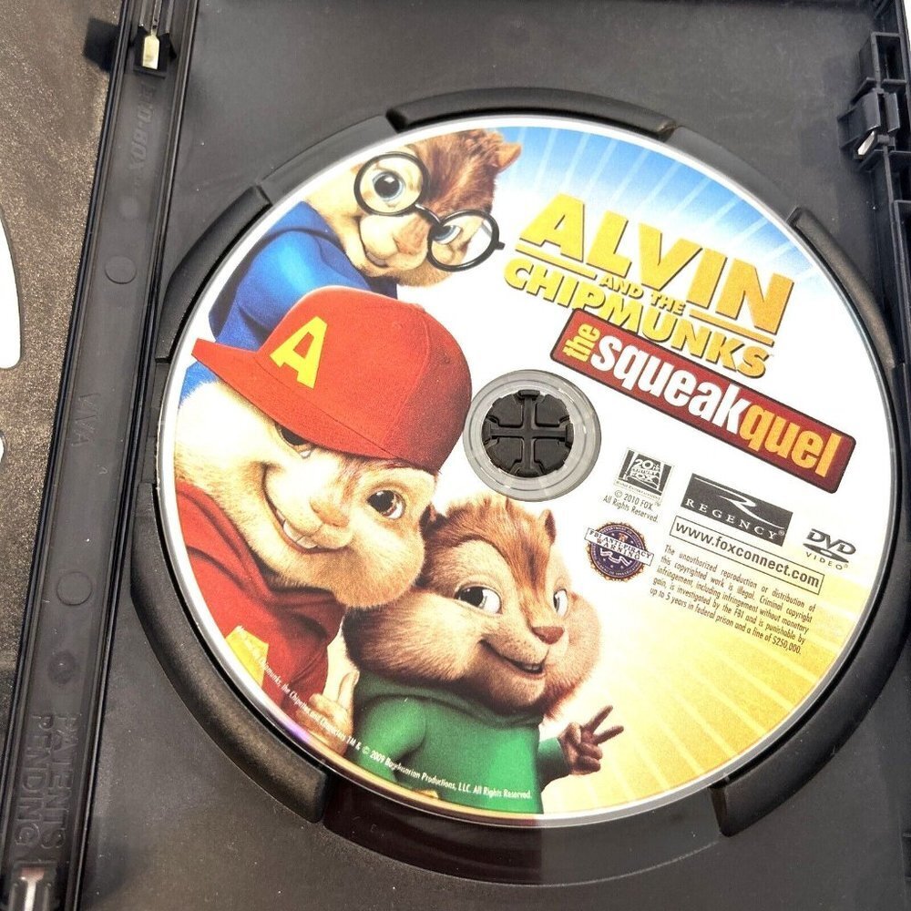 Alvin and the Chipmunks The Squeakquel DVD 2010 - Picture 3 of 4